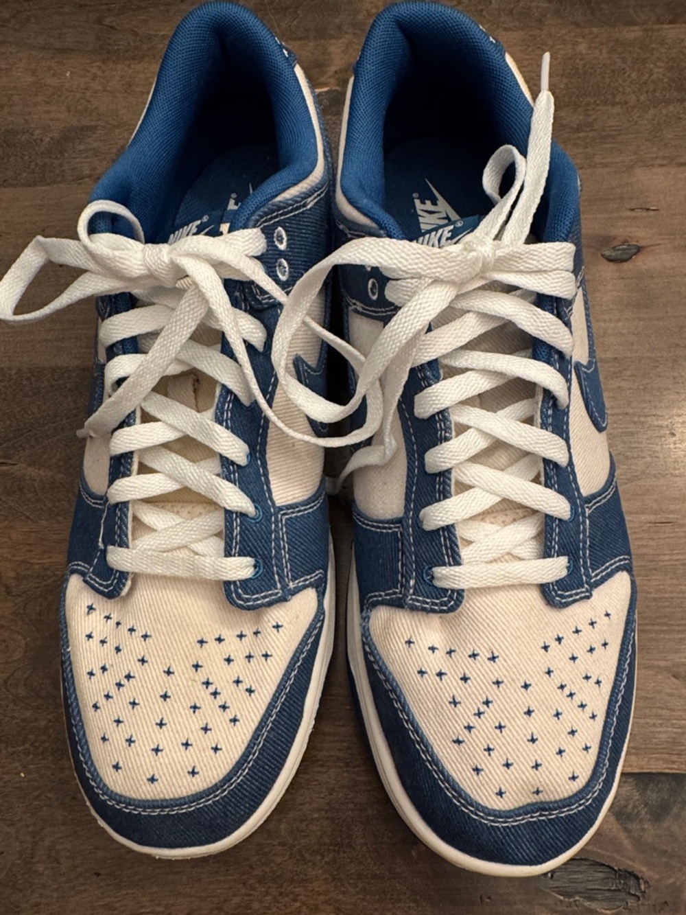 Nike 223 Dunk Low SE Sashiko - Industrial Blue/ Summit White DV0834-101